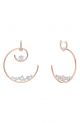 Swarovski Northpe Hoop Double Czwhros Nb