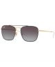 Ray Ban 0Rb35885590548G Gold On Top Black Grey Gradient Dark Grey Nb