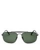 Ray Ban 0RB3560 002/58 61 BLACK GREEN POLAR Steel Man