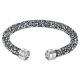 Swarovski Crystal Dust Cuff Bracelet