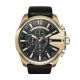 Diesel Men's Mega Chief Leather Chronograph Watch DZ4344